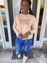 ‘Chocolate covered Teacher’ Crewneck Sweatshirt