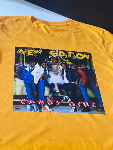 New Edition ‘Candy Girl’ Album Cover Short Sleeve Tee
