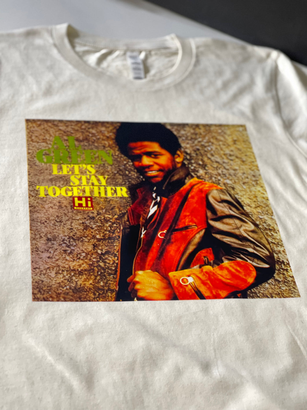 Al Green ‘Let’s Stay Together’ Album Cover Short Sleeve Tee