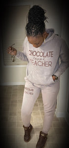 ‘Chocolate covered Teacher’ Jogger Set