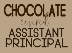 ‘Chocolate covered Assistant Principal’ Jogger Set