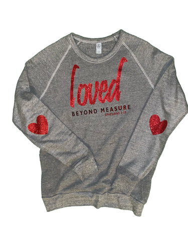 ‘Loved beyond measure’ Crewneck Sweatshirt